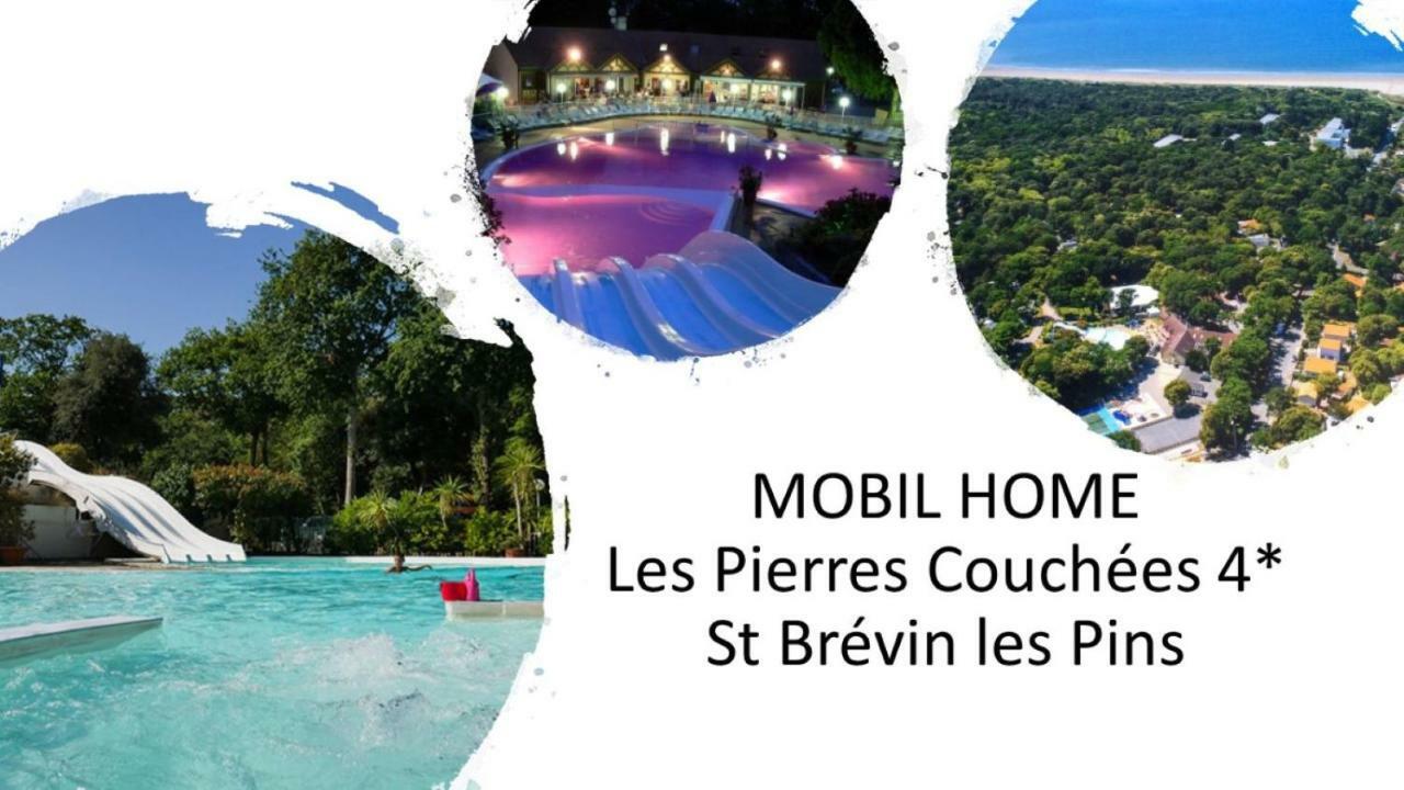 Mobil Home Les Pierres Couchees 4* St Brevin Les Pins Сен-Бревен-ле-Пен Екстериор снимка