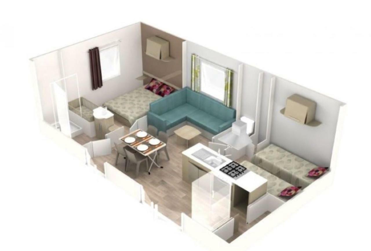 Mobil Home Les Pierres Couchees 4* St Brevin Les Pins Сен-Бревен-ле-Пен Екстериор снимка